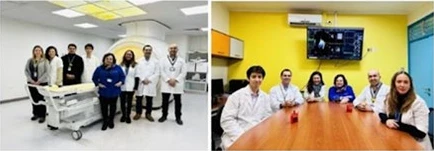 Cardiac MR teams at Hospital Sótero del Río